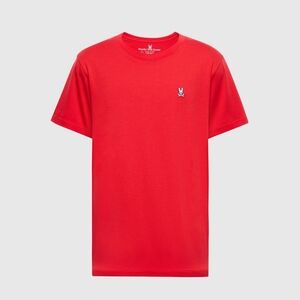 Psycho Bunny Men's Vivid Red Short Sleeve Tee Size M (Psycho Bunny size 5)